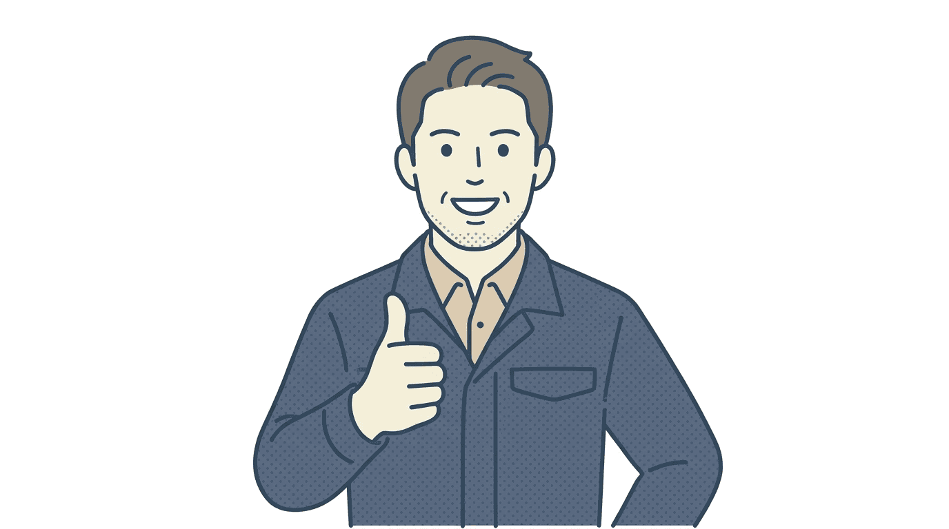 屋根修理を行うワイズ工務店の職人