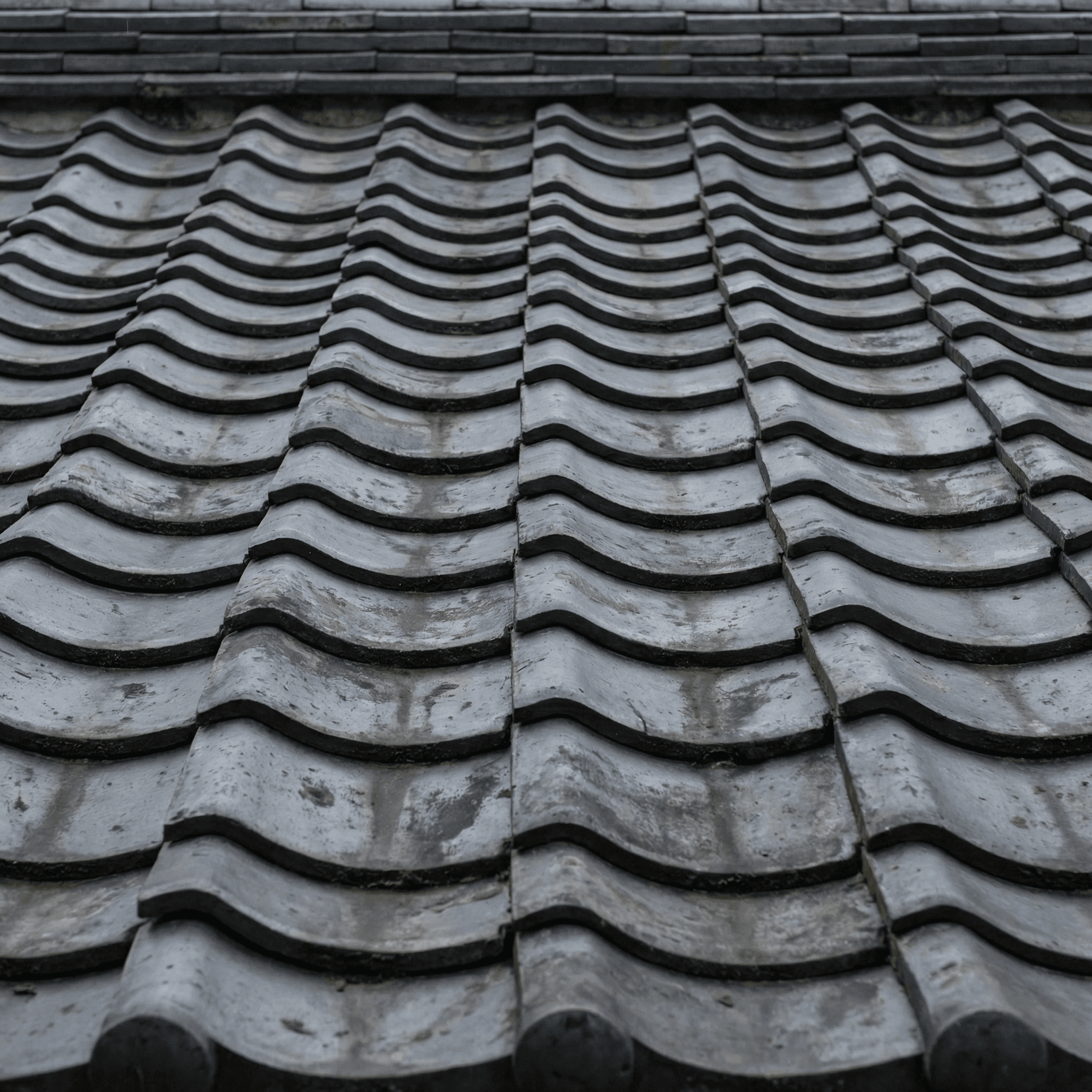 瓦屋根の施工例